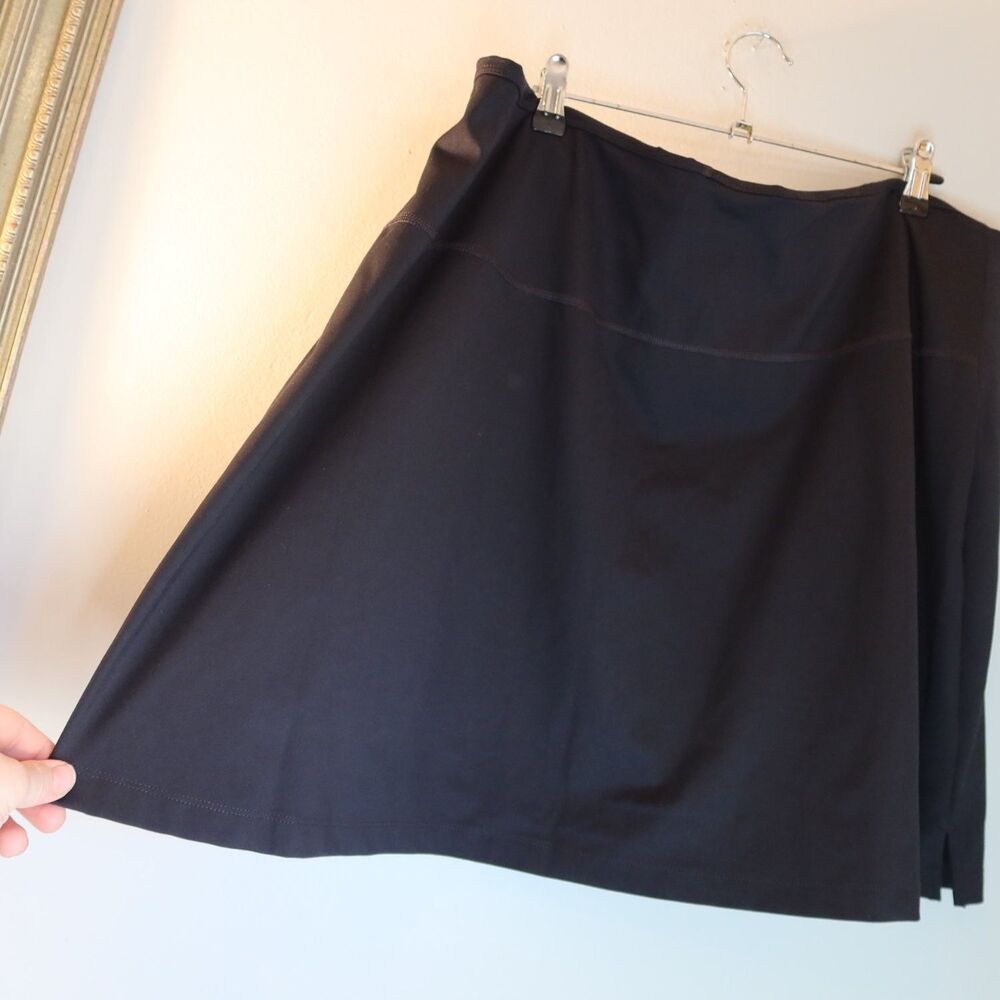 Girlfriend Collective SA8000 Athletic Skort 4XL Black Recycled Womens y2k 90s